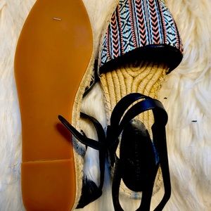 Tory Burch ankle strap summer sandals